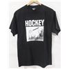 Image 1 : HOCKEY MENS BLACK/WHITE GRAPHIC LOGO T-SHIRT