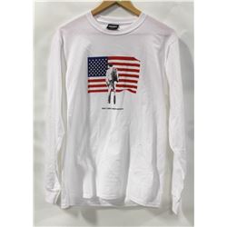 HOCKEY MENS WHITE GRAPHIC LOGO T-SHIRT