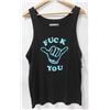 Image 1 : KR3W F-U MENS BLACK TANK TOP