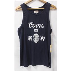 BRIXTON MENS COORS NAVY BLUE TANK TOP