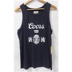 BRIXTON MENS COORS NAVY BLUE TANK TOP