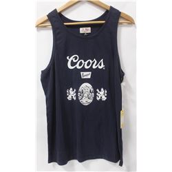 BRIXTON MENS COORS NAVY BLUE TANK TOP