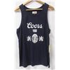 Image 1 : BRIXTON MENS COORS NAVY BLUE TANK TOP