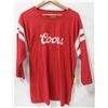 Image 1 : BRIXTON MENS RED 3/4 LENGTH COORS SHIRT