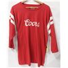 Image 1 : BRIXTON MENS RED 3/4 LENGTH COORS SHIRT