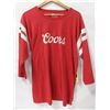 Image 1 : BRIXTON MENS RED 3/4 LENGTH COORS SHIRT