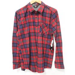 VOLCOM MENS CADEN PLAID MODERN FIT LONG SLEEVE