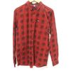 Image 1 : VOLCOM MEN MAXWELL MODERN FIT RED/BLACK PLAID LONG