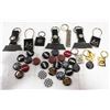 Image 1 : BAG OF ASSORTED SKATE BRAND KEYCHAINS & BUTTONS