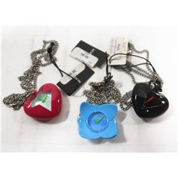 BOX OF ASSORTED NIXON WATCH NECKLACES