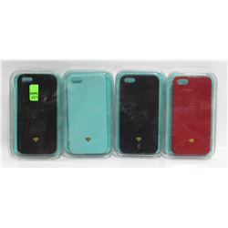 BUNDLE OF 4 DIAMOND BRAND SNAP ON PHONE CASES FOR