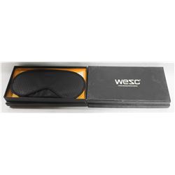TRAY OF 4 WESC LEATHER EYE MASKS
