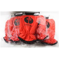 BAG OF 6 RED DRAGON ICE SCRAPER MITS