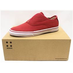 GRAVIS DYLAN SLIP ON MINERAL RED MENS SHOE SIZE 8