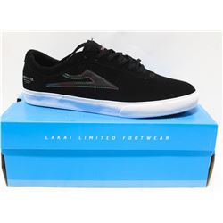LAKAI THE FLAIR CHEFFIELD BLACK SUEDE MENS SHOE