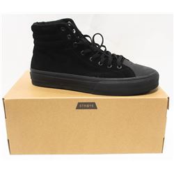 STRAYE VENICE BLACK/BLACK SUEDE UNISEX SHOE
