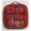 Image 1 : BURTON RED PLAID DJ BAG