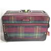Image 1 : VOLCOM PLAID SUITCASE