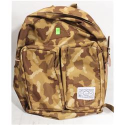 DIAMOND POLER LIFETIME TANNED CAMO BACKPACK