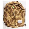 Image 1 : DIAMOND POLER LIFETIME TANNED CAMO BACKPACK