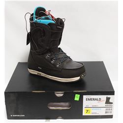 BURTON WOMENS EMERALD SUPPORT 5 DEEP BROWN