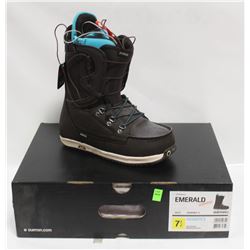 BURTON WOMENS EMERALD SUPPORT 5 DEEP BROWN