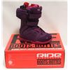 Image 1 : RIDE LOCKET 12+ WOMENS PURPLE SNOWBOARD BOOTS