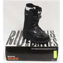 RIDE HARPER MENS BLACK SNOWBOARD BOOTS