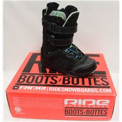 RIDE LOCKET WOMENS BLACK SNOWBOARDING BOOTS