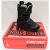 Image 1 : RIDE LOCKET WOMENS BLACK SNOWBOARDING BOOTS