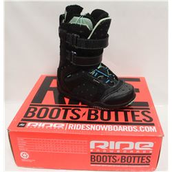 RIDE LOCKET WOMENS BLACK SNOWBOARDING BOOTS