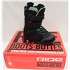 Image 1 : RIDE LOCKET WOMENS BLACK SNOWBOARDING BOOTS