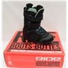 Image 1 : RIDE LOCKET WOMENS BLACK SNOWBOARDING BOOTS