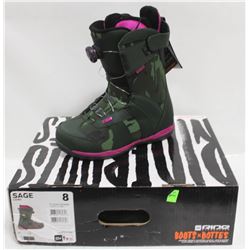 RIDE SAGE CAMO WOMENS SNOWBOARD BOOTS