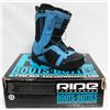 Image 1 : RIDE FLIGHT PACIFIC BLUE UNISEX SNOWBOARD BOOTS