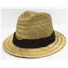 Image 1 : BRIXTON RAWLINS TAN FEDORA SIZE MEDIUM