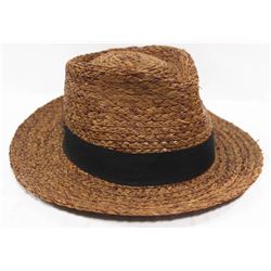 BRIXTON CROSBY 2 BROWN FEDORA SIZE MEDIUM