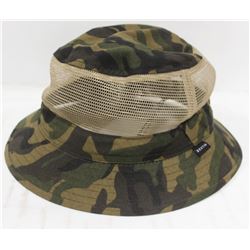 BRIXTON CAMO HARDY BUCKET HAT SIZE MEDIUM