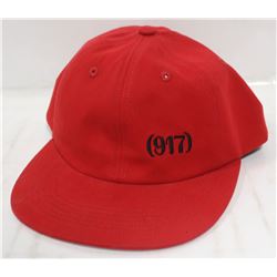 NINEONESEVEN RED LOGO SNAP BACK BALL CAP