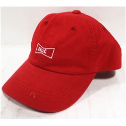 HUF RED LOGO ADJUSTABLE BALL CAP