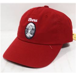 BRIXTON COORS RED ADJUSTABLE BALL CAP