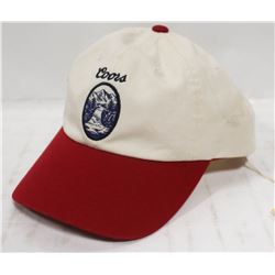 BRIXTON COORS WHITE/RED ADJUSTABLE BALL CAP