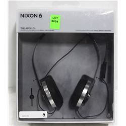 NIXON THE APOLLO SILVER/BLACK HEADPHONES