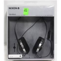 NIXON THE APOLLO BLACK/BLACK HEADPHONES