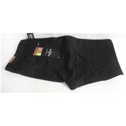 VOLCOM FRICKEN REGULAR STRAIGHT MENS BLACK CHINO