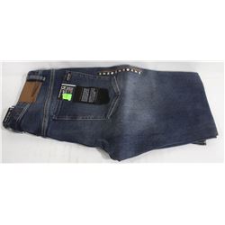 VOLCOM SOLVER MODERN STRAIGHT LIGHT WASH MENS BLUE