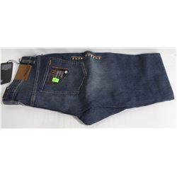 VOLCOM SOLVER MODERN STRAIGHT LIGHT WASH MENS BLUE