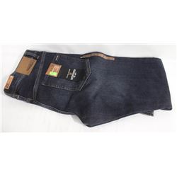 VOLCOM SOLVER MODERN STRAIGHT DARK MENS BLUE JEANS