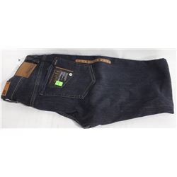 VOLCOM SOLVER MODERN STRAIGHT DARK MENS BLUE JEANS