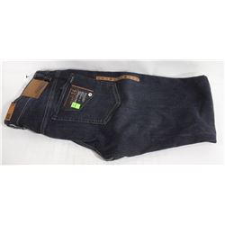 VOLCOM SOLVER MODERN STRAIGHT DARK MENS BLUE JEANS